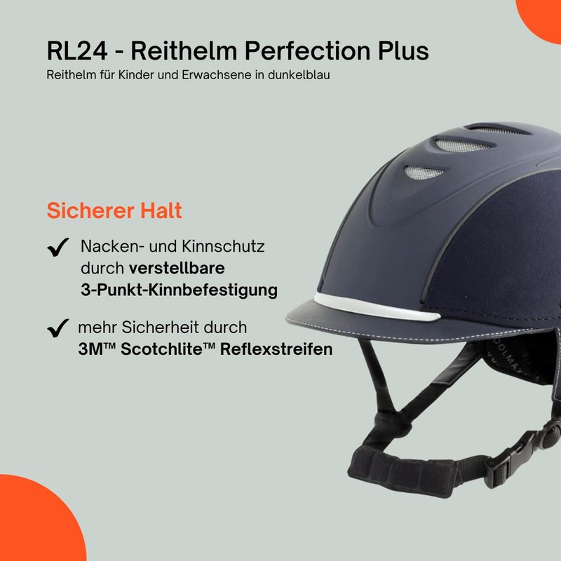 RL24 - Perfection Plus Riding Helmet | Size and Head