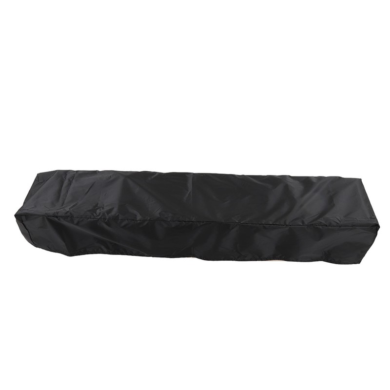 Piano Keyboard Dust Cover Waterproof Breathable Stretchy Black Electric Piano