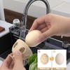 AIXXCUVQ 2pcs Gel Organic Egg Flexible Brush for Dirt Must-Have