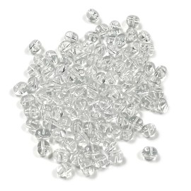 S-NET SN-342-TB 4.7mm x 6mm Anti-Tangle Oval Drill Oval Beads Spinning Rigging Fishing Line Tools 100pcs