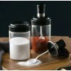 NewWay Dispensador Botella Para Aceite Con 2 Especiero Aceitera