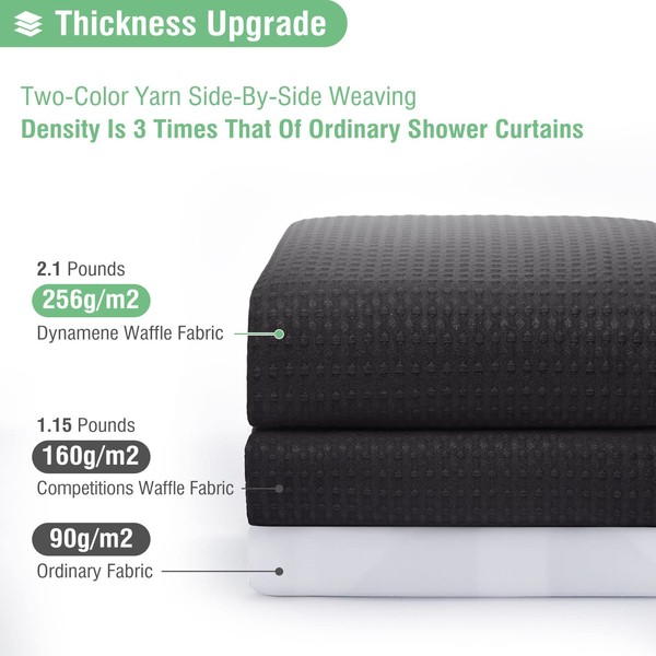 Dynamene Dynamene Stall Fabric Shower Curtain - 60 x 84