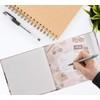 Arpan 4" x 6" Pocket Memo Photo Album for Travel