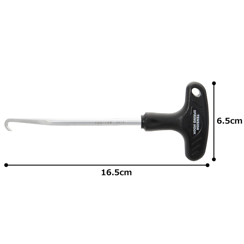 TONE Tension Spring Hook TSH-165 Black