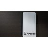【Areyss】汎用 アルミエアバルブキャップ 円筒型 4個セットパッケージ版 (銀 シルバー)