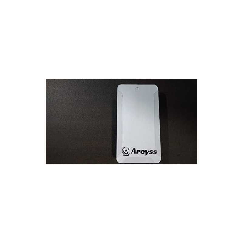【Areyss】汎用 アルミエアバルブキャップ 円筒型 4個セットパッケージ版 (銀 シルバー)