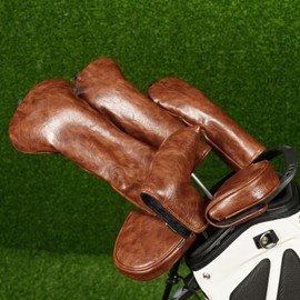 Craftsman Golf Classic Brown Mallet Center Shaft Putter Headcover for OZ.1 MEZZ.1 MAX