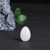 Erliway Natural Clear Quartz Crystal Eggs for Easter Day, 1.2