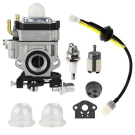 Kurihina Compatible with T242 A021002070 Carburetor for Shindaiwa T242X AH242 AHS242 C242 LE242 String Trimmer Weed Eater A021002070 Carburetor for Poulan Pro PR2322 23cc gas hedge trimmer