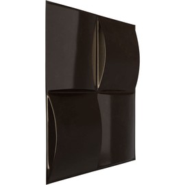 Ekena Millwork 19 5/8"W x 19 5/8"H Smith EnduraWall Decorative 3D Wall Panel, Metallic Rust Mist (Covers 2.67 Sq. Ft.