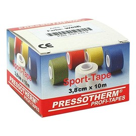 Pressotherm Sport Tape 3.8 Cmx10 m White