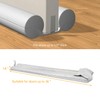 Large Door Draft Stopper,Under Door Sweep for Bottom of Door,Weather