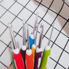 ZXUY Crochet Hooks Ergonomic Soft Touch Handles Crochet Hook Set
