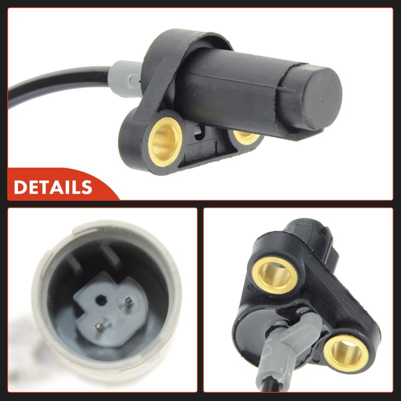 2 x ABS Sensor Wheel Speed Sensor Front Left Right