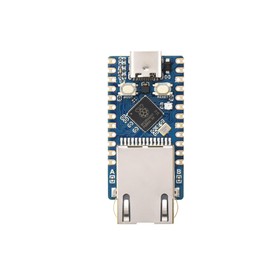 RP2350-ETH Mini Development Board, RP2350 Ethernet Port Module, Dual-core & Dual-Architecture Microcontroller, Compatible with Raspberry Pi Pico HAT, CH9120 TCP/IP, Onboard Flash Memory, GPIO Pins