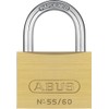 Abus 55/60mm Brass Padlock KA