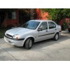 01-07 Ford Ikon Manija Exterior Delantera Derecha Corrugada Negro Delantera