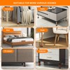 shouwuhho 12 Pack Furniture Risers Adjustable Bed Risers Heavy Duty