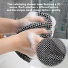 Blissal Exfoliating Antibacterial Shower Towel, Extra Long 100cm Dual-Sided Exfoliating