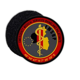 Copytec EMSRP Emergency Service Rhineland Palatinate Paramedic Nurse Patch #32764