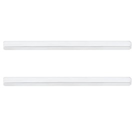 EMSea 2Pcs Door Knob Spindle 6mm Door and Window Handle Shaft Straight Spindle for Door Lock Window Lock Handle 120mm Silver Solid Steel