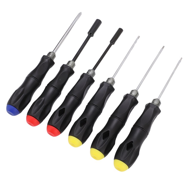 6 Pieces RC Repair Tool Set High Hardness Steel RC