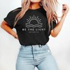 Sulayesh Christian Be The Light Shirts for Women Bible Verse
