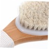 Healeved Horsehair Soft Bristle Bath Brush Shower Scrubber for Body