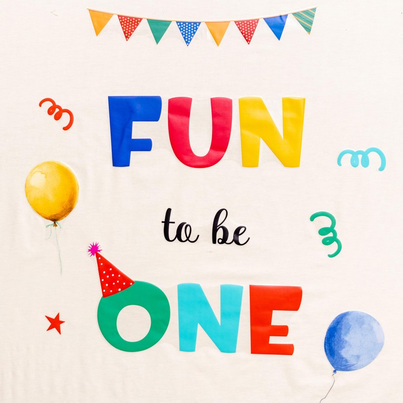 Vgaruint Fun to Be One Wall Decal