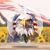 Wind Spinners Outdoor Garden Decor,American Eagle Craft Spinner Hanging Patio