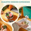 ROBUD Outdoor Mud Kitchen Set for Kids, Wooden Pretend Play