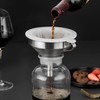 Ultra Fine Funnel Filter Sieve Filter Kitchen Strainer: 100 200