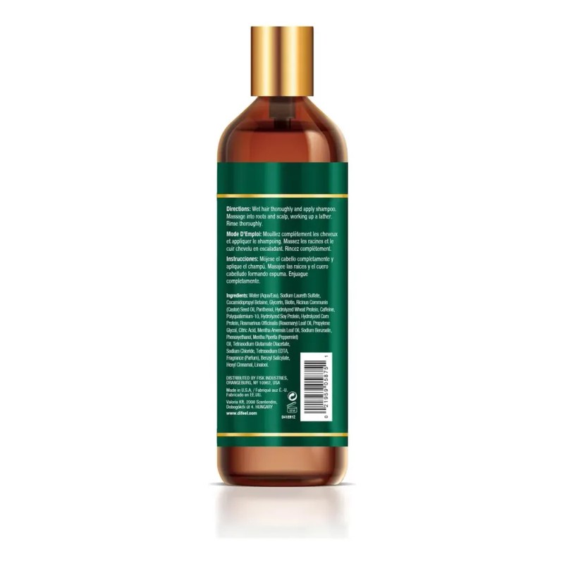 Champú Difeel Elevated Rosemary Mint Con Biotina 12 Oz. -