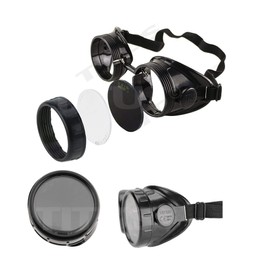 Titus Cup Type C Frame Industrial Quality Welding Goggles IR/UV Green #5#8#9#11 or #14 Filter (Med: #7, #10, #12)