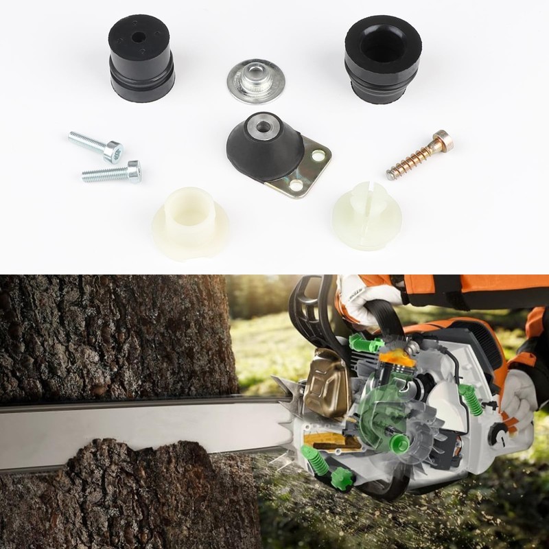 LALAGO 9-Piece Vibration Damper Set, Rubber Buffer Ring Buffer for