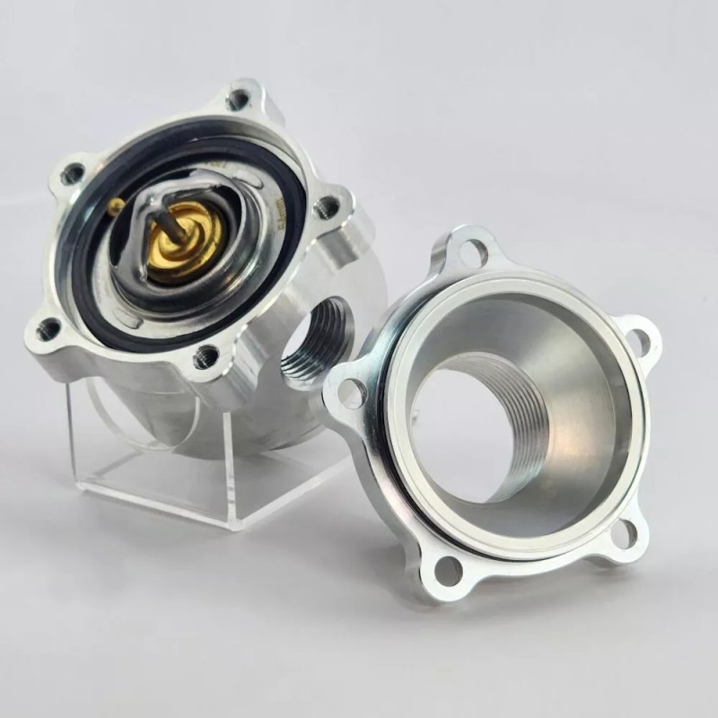 UPR products Billet Inline Thermostat Housing & Bypass Sensor Port