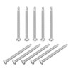 sourcing map #8-2" Self Drilling Screws, 60pcs 410 Stainless Steel