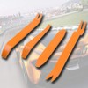 XINGSUI 4Pcs Car Radio Panel Crowbar Tool, Audio Removal Tool,