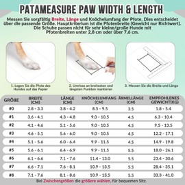 Eyein Dog Shoes, Paw Protection, Pack of 2 Breathable Dog Shoes with Non-Slip Sole and Reflective Velcro Fastening for Small, Medium and Large Dogs, Outdoor Sports, Dark Grey, Size 2