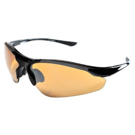 JiMarti TR15 Sunglasses for Golf, Fishing, Cycling-Unbreakable (Black & Bronze)