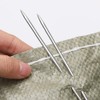 JIHUOO Professional Upholstery Needles Large Eye Hand Sewing Needles Long