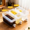 3.5 L Plastic Drink Dispenser Beverage Dispenser with Spigot Iced
