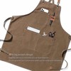 YSTP Cooking Apron Leather Apron Welding Apron Waterproof Apron with