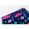 Julerwoo Toddler's Navy Leggings Fun Dinosaur Printed Pants(4T, Dinosaur)