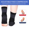 VEGCOO Pack of 2 Ankle Braces, Adjustable Foot Bandage, Flexible
