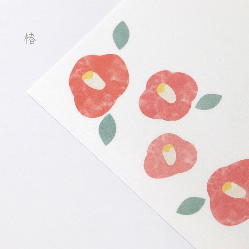 SAIEN 懐紙 椿 No.3067