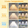 APILAB Solar Fence Lights Outdoor 16 Pack - 3 Modes
