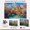 Luneko Puzzle per adulti 1000 pezzi Impossibile Difficile Difficile Difficile