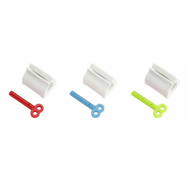Toothpaste Squeezer Roll Tube Toothpaste Squeezer Seat Holder Stand Rotating
