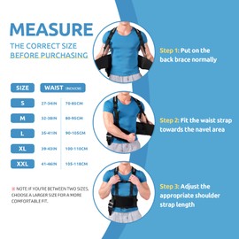Lower Back Brace with Suspenders,Back Support Belt for Men & Women, Adjustable Work Back Brace for Moving Construction Warehouse Heavy Lifting